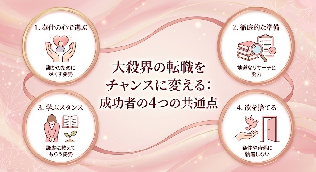 大殺界中の転職を「チャンス」に変えた人たちの共通点
