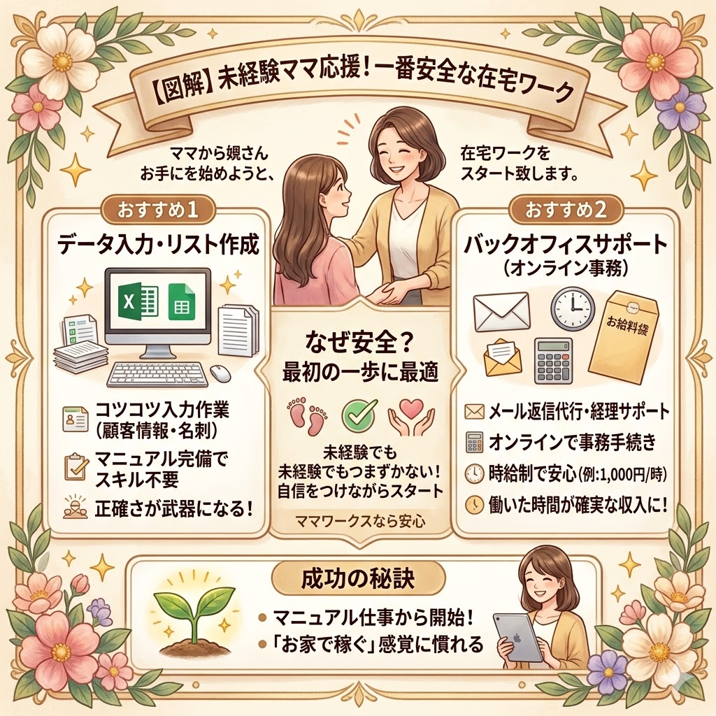 おすすめの未経験向けワーク